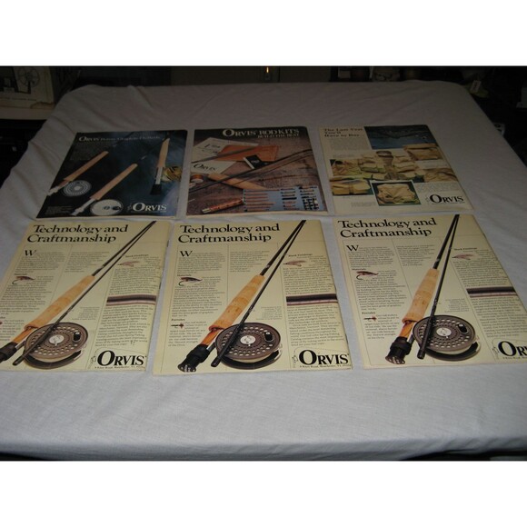 Lot Of 6 Different Fly Fisherman Magazine From 1982 Trout Orvis Fishing Reels - Picture 4 of 4